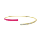 Buy You & Eye Pave Cubic Zirconia Open Bangle Online for Women | Free 3-Hour Delivery in Dubai | Boom & Mellow UAE