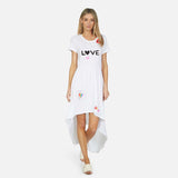 Buy Lauren Moshi Greta Crystal Love Elements Dress Online for Women | Free 3-Hour Delivery in Dubai | Boom & Mellow UAE