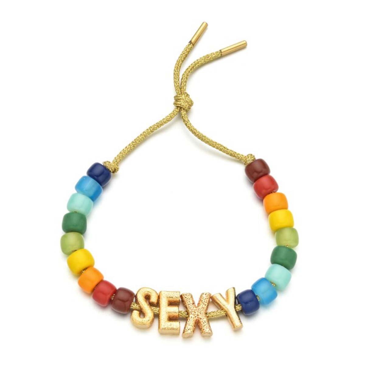 Buy You & Eye Sexy Colorful Beads Bracelet Online for Women | Free 3-Hour Delivery in Dubai | Boom & Mellow UAE