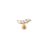 Buy Karolyn Brown Janice Marquise Cluster Piercing Online for Women | Free 3-Hour Delivery in Dubai | Boom & Mellow UAE