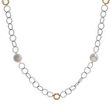 Buy Treisi Pearls Twisted Hoop Necklace Online for Women | Free 3-Hour Delivery in Dubai | Boom & Mellow UAE