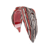 Buy Namjosh Red Black Stripes Headband Online for Women | Free 3-Hour Delivery in Dubai | Boom & Mellow UAE