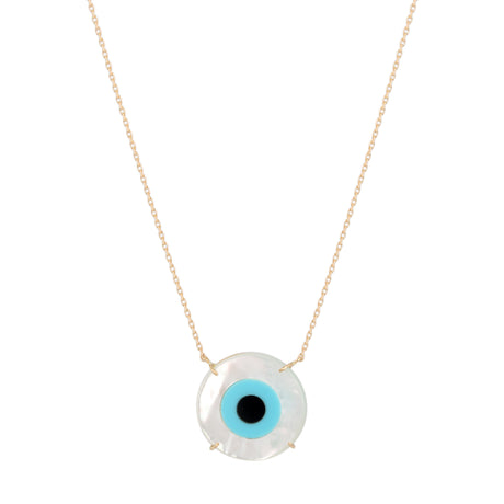 Buy Ishq Evil Eye Pearl Necklace Online for Women | Free 3-Hour Delivery in Dubai | Boom & Mellow UAE