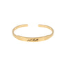 Buy You & Eye Just Breathe Mantra Cuff Bracelet Online for Women | Free 3-Hour Delivery in Dubai | Boom & Mellow UAE