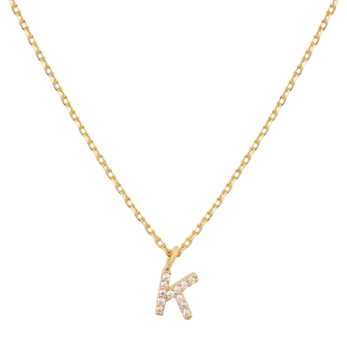 Buy Theia Gold Initial Necklace Online for Women | Free 3-Hour Delivery in Dubai | Boom & Mellow UAE