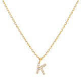 Buy Theia Gold Initial Necklace Online for Women | Free 3-Hour Delivery in Dubai | Boom & Mellow UAE