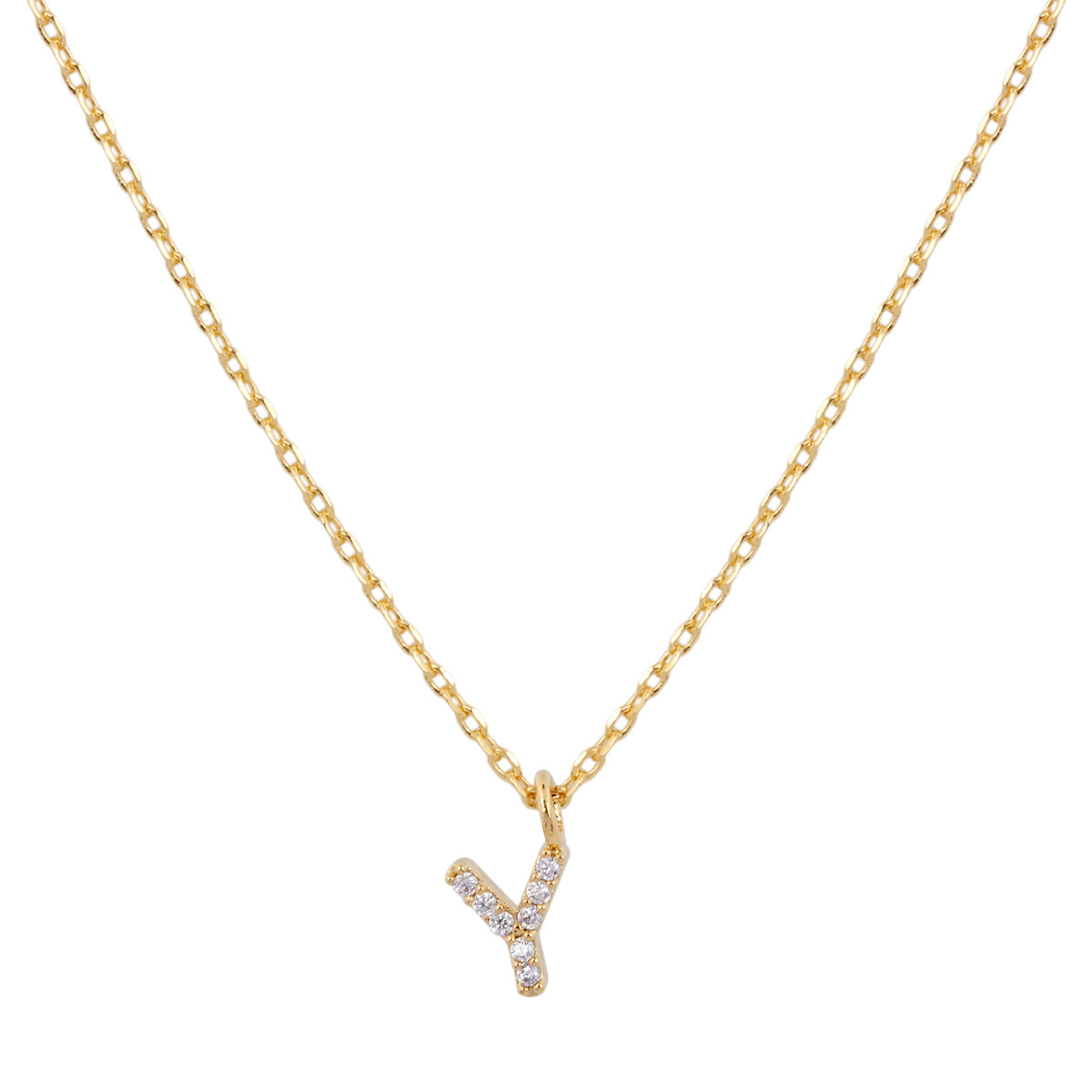 Buy Theia Gold Initial Necklace Online for Women | Free 3-Hour Delivery in Dubai | Boom & Mellow UAE