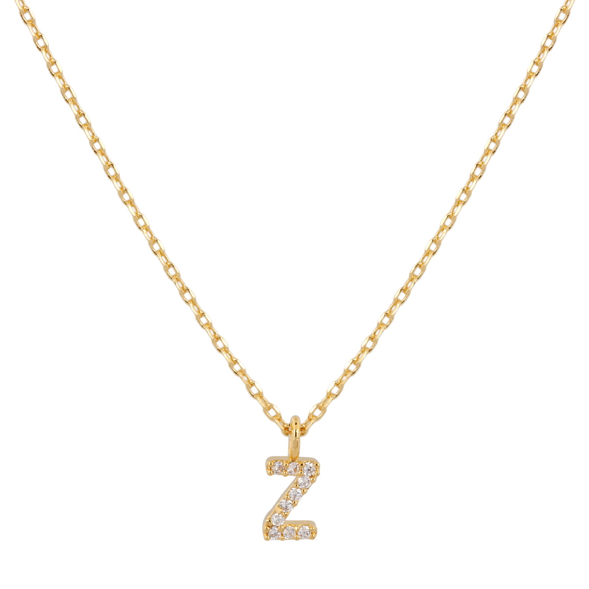 Buy Theia Gold Initial Necklace Online for Women | Free 3-Hour Delivery in Dubai | Boom & Mellow UAE