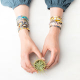 Buy Scout Curated Wears Silver Gratitude Earth Sky Bracelet Online for Women | Free 3-Hour Delivery in Dubai | Boom & Mellow UAE