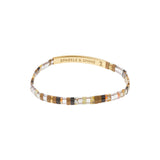Scout Curated Wears Silver Sparkle and Shine Topaz Bracelet | Boom & Mellow