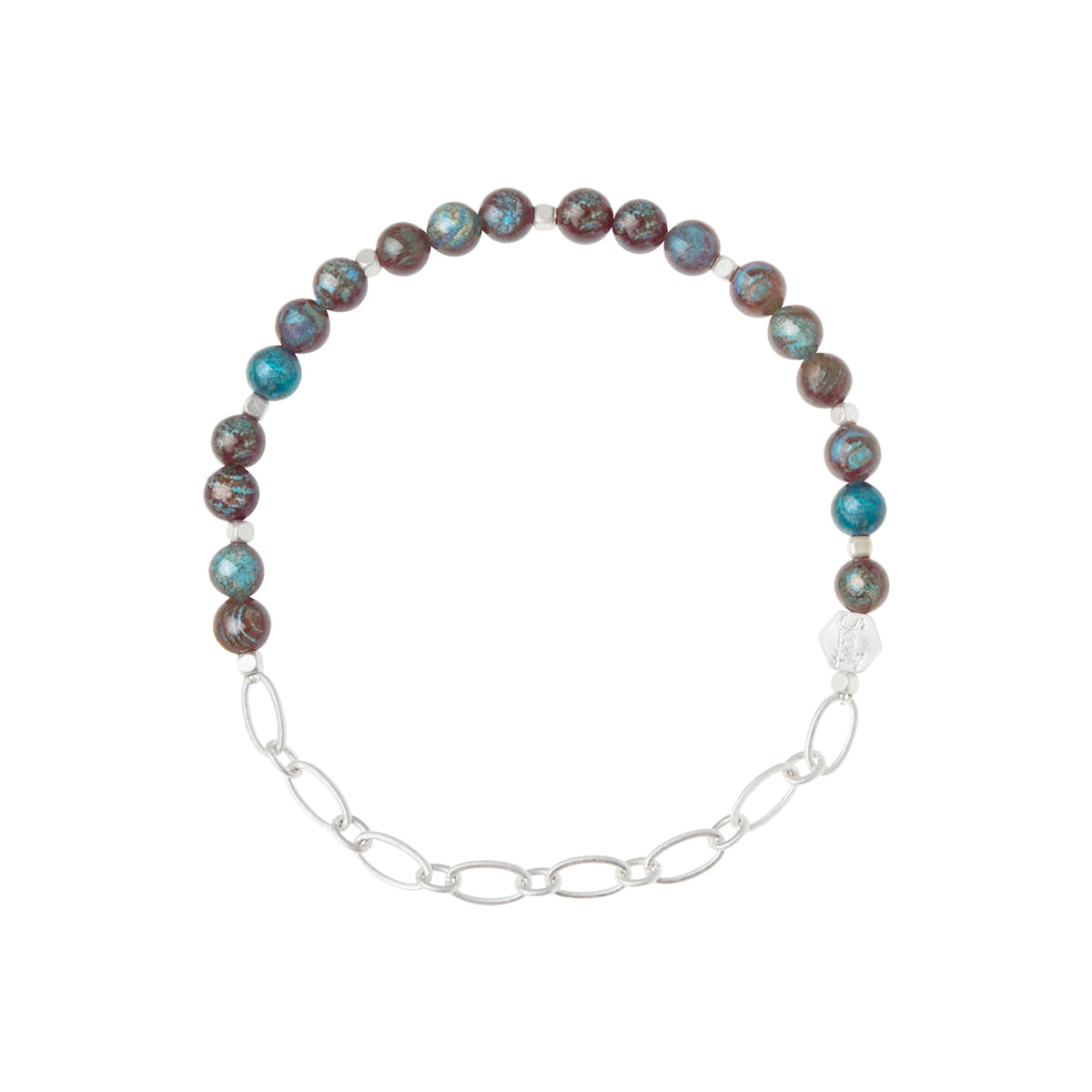 Buy Scout Curated Wears Half Chain and Blue Sky Jasper Bracelet Online for Women | Free 3-Hour Delivery in Dubai | Boom & Mellow UAE