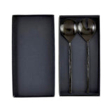 Buy Creative Brands Matte Black Salad Servers Set Online for Women | Free 3-Hour Delivery in Dubai | Boom & Mellow UAE