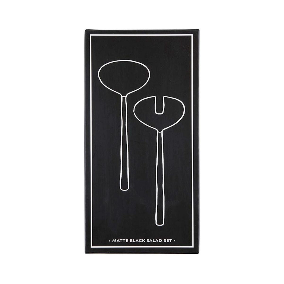 Buy Creative Brands Matte Black Salad Servers Set Online for Women | Free 3-Hour Delivery in Dubai | Boom & Mellow UAE