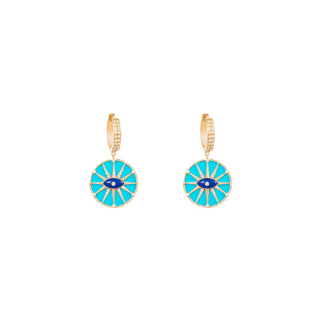 Buy Orchid Jewelry O'hara Eye Earrings Online for Women | Free 3-Hour Delivery in Dubai | Boom & Mellow UAE