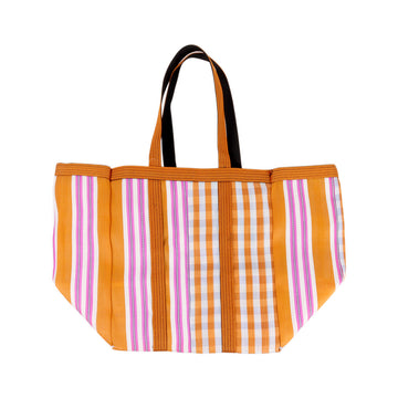 Buy Yelloe Orange Printed Large Tote Bag at Best Price @ Tata CLiQ