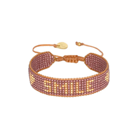 Buy Mishky Smile Light Purple Beaded Bracelet Online for Women | Free 3-Hour Delivery in Dubai | Boom & Mellow UAE