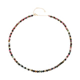 Buy You & Eye 18k Gold Multicolor Round Tourmaline Beads Choker Online for Women | Free 3-Hour Delivery in Dubai | Boom & Mellow UAE