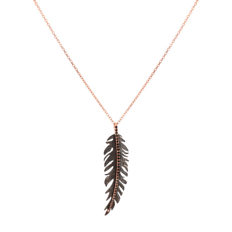 Buy Chant Arzo Large Feather Necklace Online for Women | Free 3-Hour Delivery in Dubai | Boom & Mellow UAE