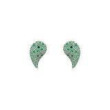 Buy Chant Arzo Green Pave Teardrop Earrings Online for Women | Free 3-Hour Delivery in Dubai | Boom & Mellow UAE