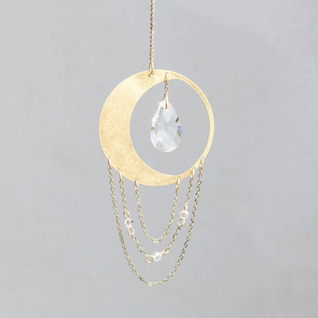 Buy Scout Curated Wears Crescent Moon Mini Suncatcher Online for Women | Free 3-Hour Delivery in Dubai | Boom & Mellow UAE