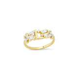 Buy Tai Initial Baguette Ring Online for Women | Free 3-Hour Delivery in Dubai | Boom & Mellow UAE