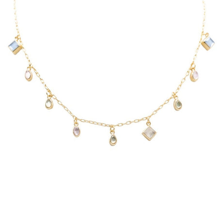 Buy Marcia Moran Vianda Multi Stones Necklace Online for Women | Free 3-Hour Delivery in Dubai | Boom & Mellow UAE