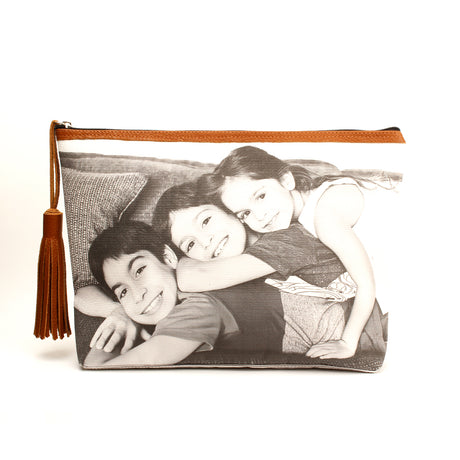 Buy Joumana Dagher Customized Family Large Pouch Online for Women | Free 3-Hour Delivery in Dubai | Boom & Mellow UAE