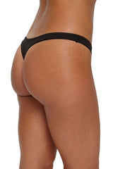 Buy Eberjey Black and White Pima Goddess Thong Online for Women | Free 3-Hour Delivery in Dubai | Boom & Mellow UAE