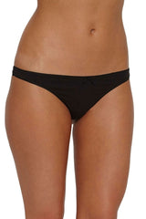 Buy Eberjey Black and White Pima Goddess Thong Online for Women | Free 3-Hour Delivery in Dubai | Boom & Mellow UAE