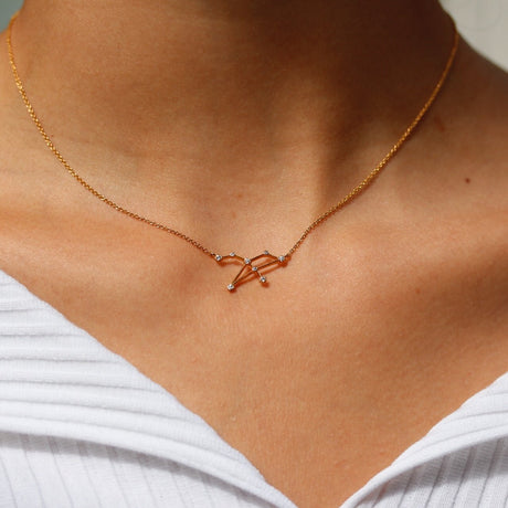 Buy Tai Zodiac Constellation Necklace Online for Women | Free 3-Hour Delivery in Dubai | Boom & Mellow UAE